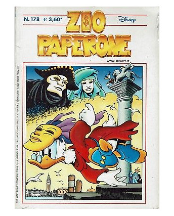 Zio Paperone n. 178 di Carl Barks ed.Walt Disney FU14