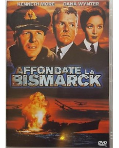 Affondate la Bismarck con Kenneth Moore, Dana Wynter DVD