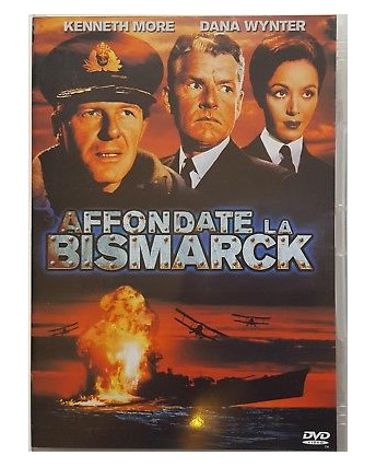 Affondate la Bismarck con Kenneth Moore, Dana Wynter DVD