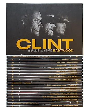 COFANETTO 35 FILM 35 YEARS  CLINT EASTWOOD 18 DVD