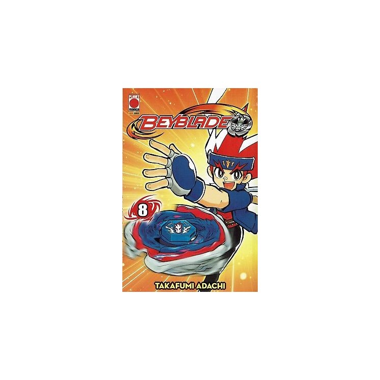 Beyblade n. 8 di Takafumi Adachi ed.Panini NUOVO sconto 30% 3,00€