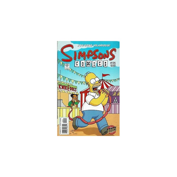 Simpsons Comics 125 ed.Bongo Comics lingua originale OL07 5,50€