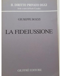 Giuseppe Bozzi: La fideiussone ed. Giuffe' A43