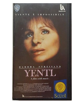 YENTL Niente e' impossibile di e con Barbra Streisand 1983 VHS