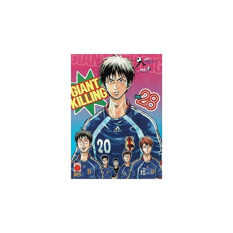 Giant Killing 28 di Tsunamoto ed.Panini NUOVO sconto 50% 2,75€
