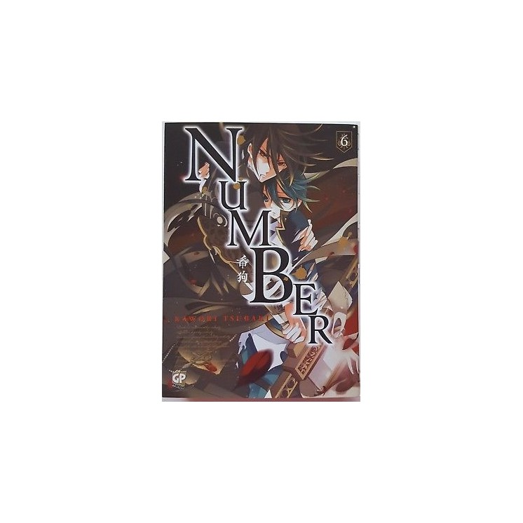 Number n. 6 di Kawori Tsubaki ed. GP SCONTO 40% NUOVO! 3,54€