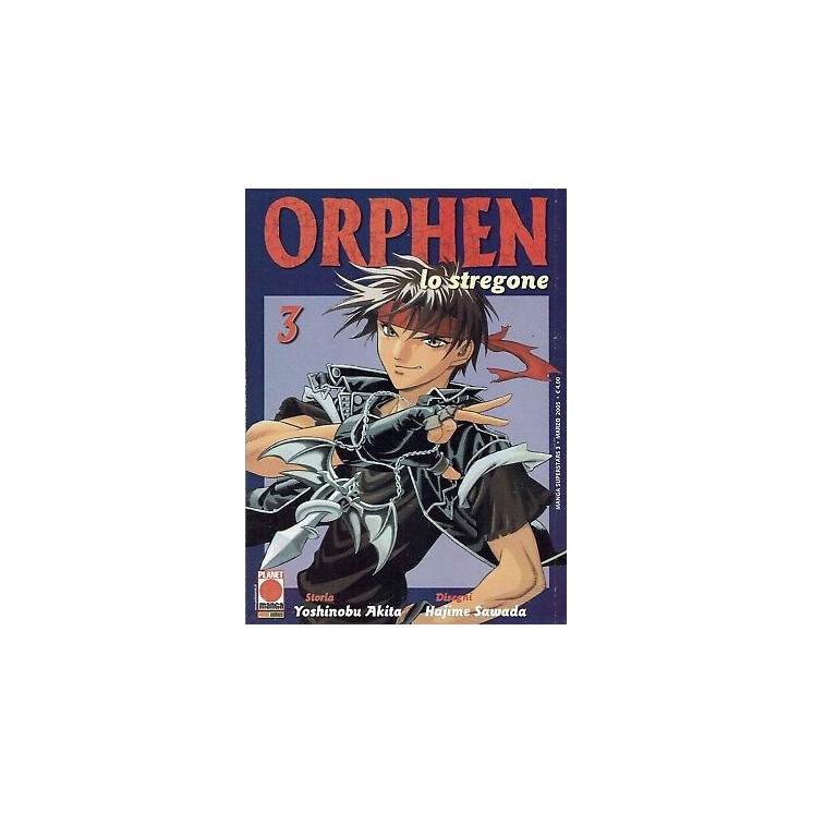 Orphen Lo stregone n. 3 di Akita Sawada ed.Panini 1,50€