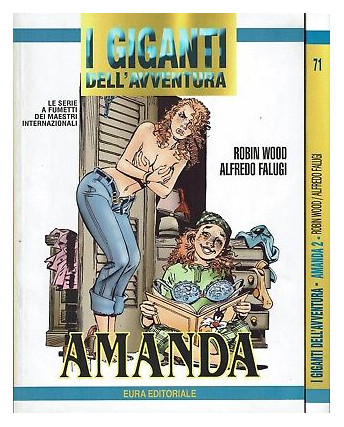 I giganti dell'avventura  69 e 71 Amanda 1/2 completa Eura Editoriale FU13