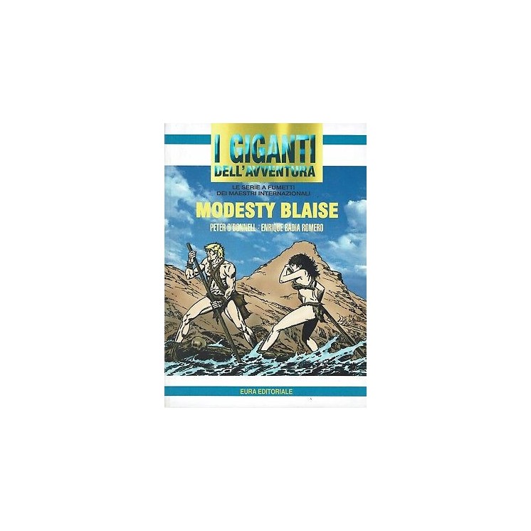 I giganti dell'avventura 73 Modesty Blaise 5 di Romero ed.Eura Edit...