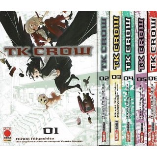 Tk Crow 1/6 SERIE COMPLETA di Miyashita ed.Panini 24,00€