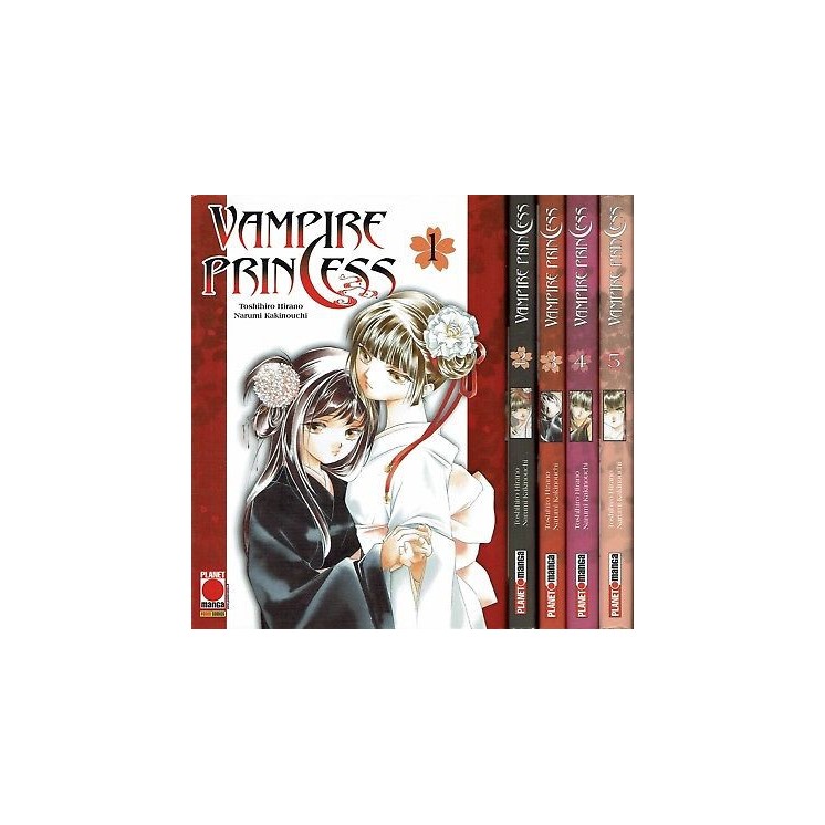 Vampire Princess 1/5 SERIE COMPLETA di Hirano ed.Panini 19,00€