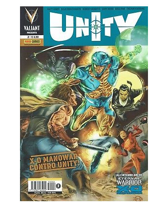 Valiant presenta  2 Unity 1 ed.Panini sconto 50%