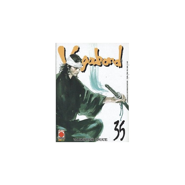 Vagabond n.35 di Takehiko Inoue * Prima ed. Planet Manga 3,00€