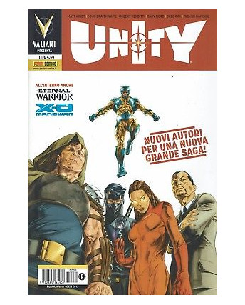 Valiant presenta  1 Unity ed.Panini sconto 50%