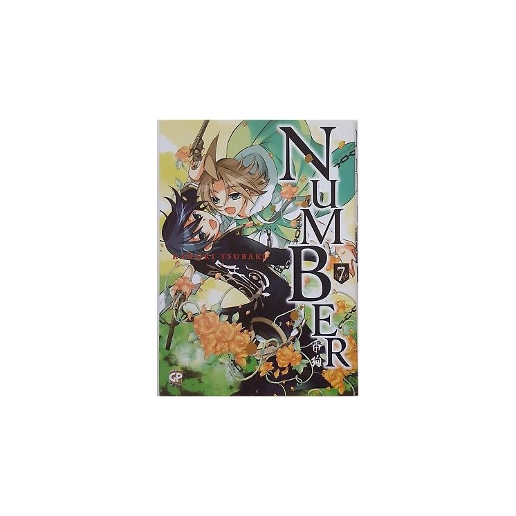 Number n. 7 di Kawori Tsubaki ed. GP SCONTO 40% NUOVO! 3,54€