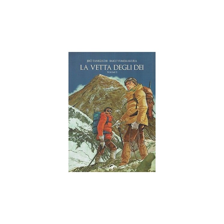 la vetta degli Dei 5 di Taniguchi ed.Rizzoli sconto 30% 12,60€