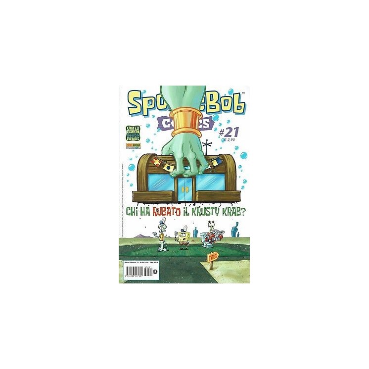 SPONGEBOB Comics 21 chi ha rubato il Krusty Krab? ed.Panini Comics ...