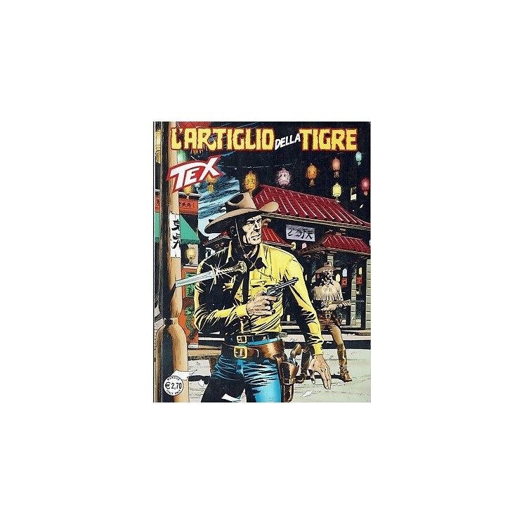Tex 587 Prima Edizione - l'artiglio della tigre - ed.Bonelli 1,50€