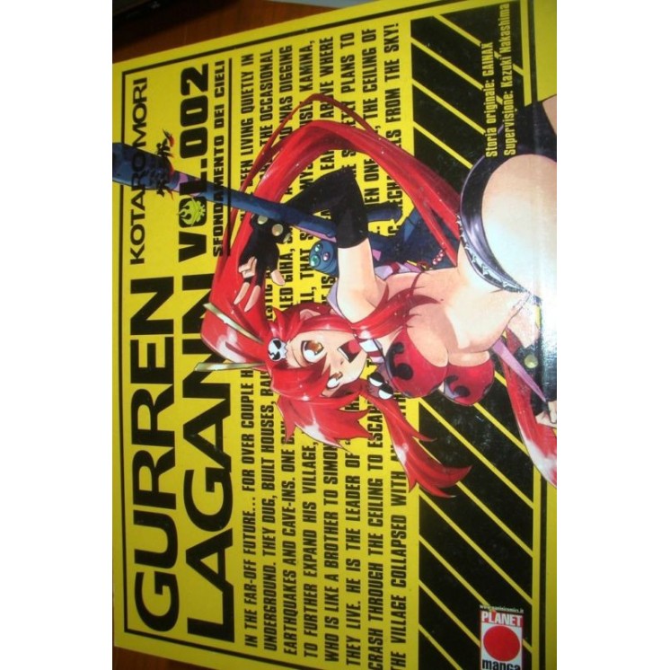 Gurren Lagann n. 2 di Kotaro Mori, GAINAX, Kazuki Nakashima - 1a ed...