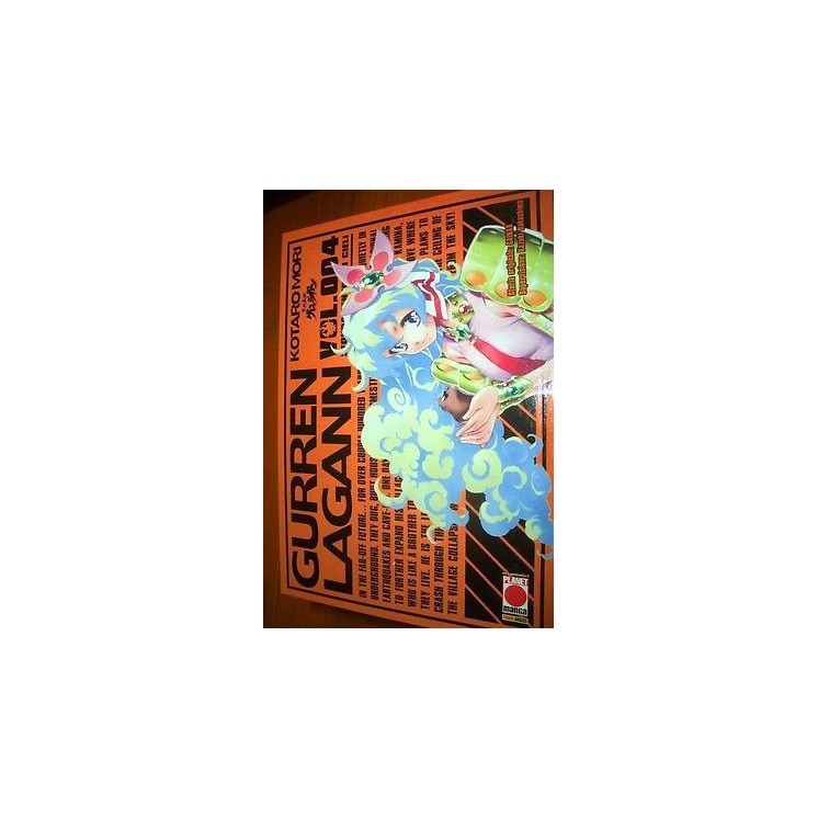 Gurren Lagann n. 4 di Kotaro Mori, GAINAX, Kazuki Nakashima - 1a ed...