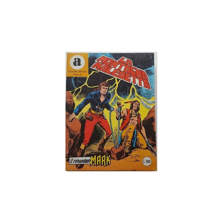 Comandante Mark n.209 ed.Araldo 2,00€