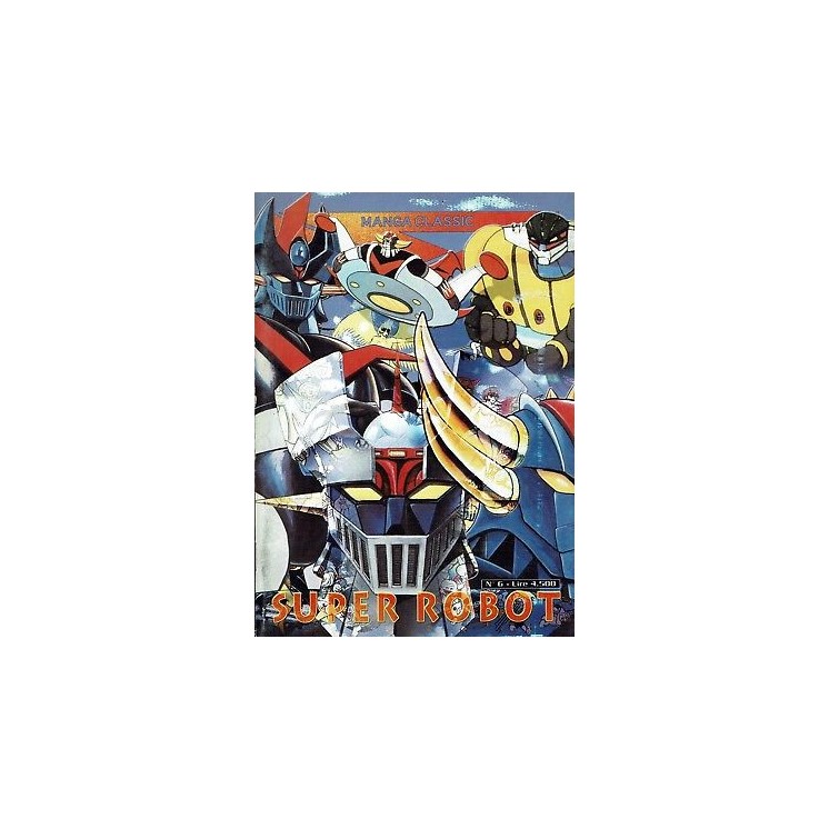 Manga classic 6 Goldrake Jeeg Mazinga ed.Lo Vecchio 5,00€