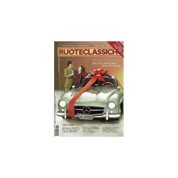 RUOTECLASSICHE N.145 Mercedes 300 SL Alfetta GT Lamborghini 350 GT ...