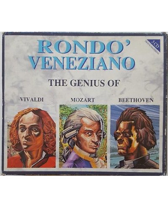 469 CD Rondo' Veneziano: The genius of Vivaldi, Mozart Beethoven CDFM14302 1990