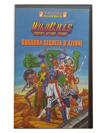 009 VHS WildC.A.T.S. Squadra Segreta D'Azione - Teen Classics TCv005 1996