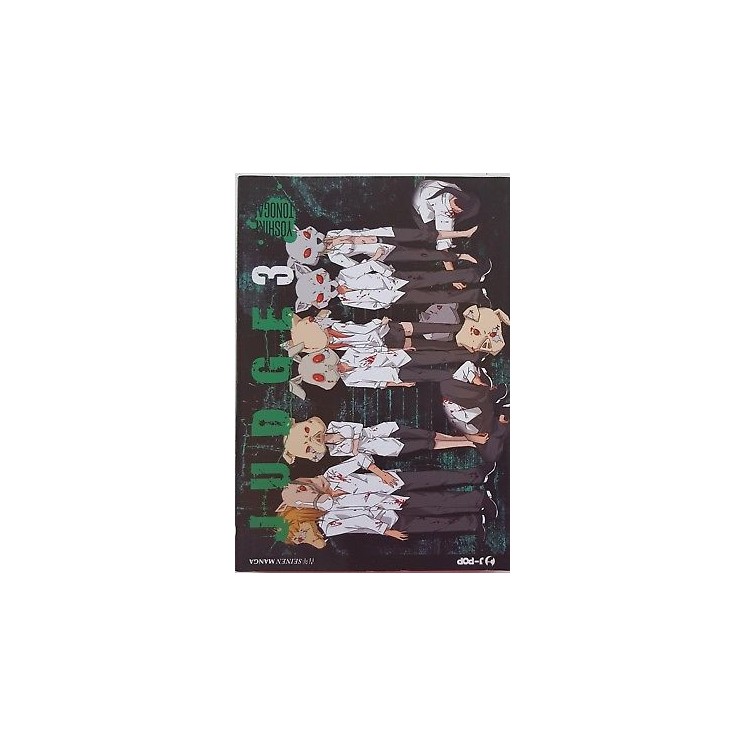 JUDGE 3 di Y.Tonagai ed.JPop SCONTO 40% NUOVO 3,55€