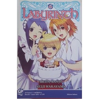 Labyrinth n. 6 di M. Banjo, S. Wakayama SCONTO - 40% NUOVO ed. GP 2...