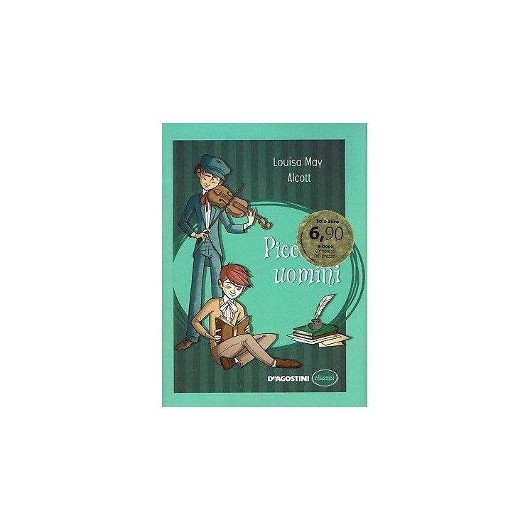 Luisa May Alcott:Piccoli Uomini ed.De Agostini sconto 50% B01  3,45€