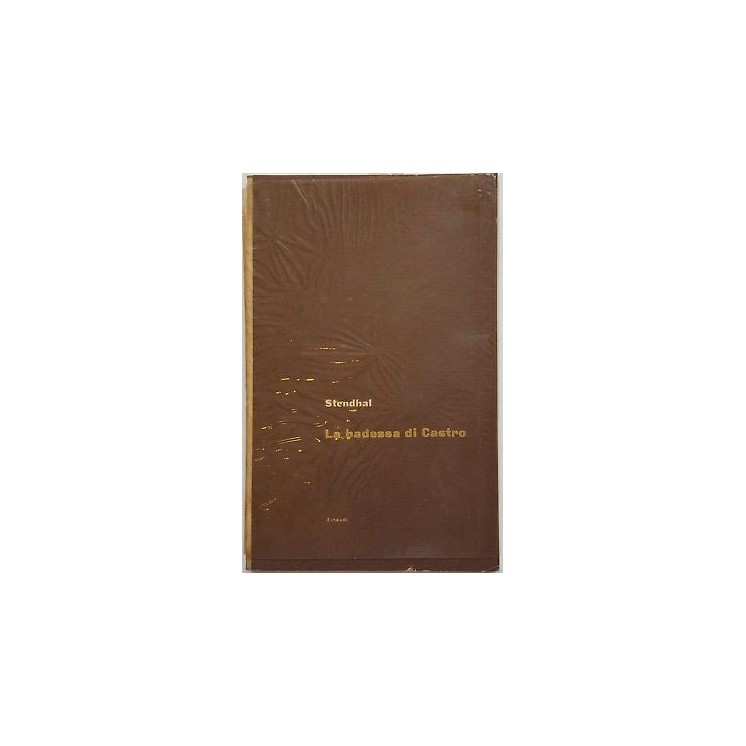 Stendhal: La Badessa di Castro ed. Einaudi 1960 A93  5,00€