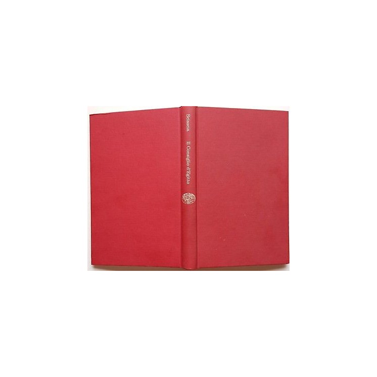 Sciascia: Il Consiglio d'Egitto ed. Einaudi 1963 A94  4,20€