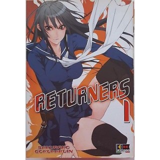 Returners 1 di Sakurako Gokurakuin ed. FlashBook SCONTO 50% NUOVO 2...