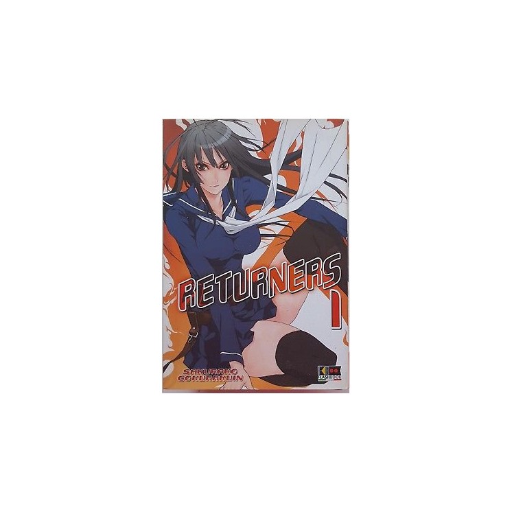 Returners 1 di Sakurako Gokurakuin ed. FlashBook SCONTO 50% NUOVO 2...