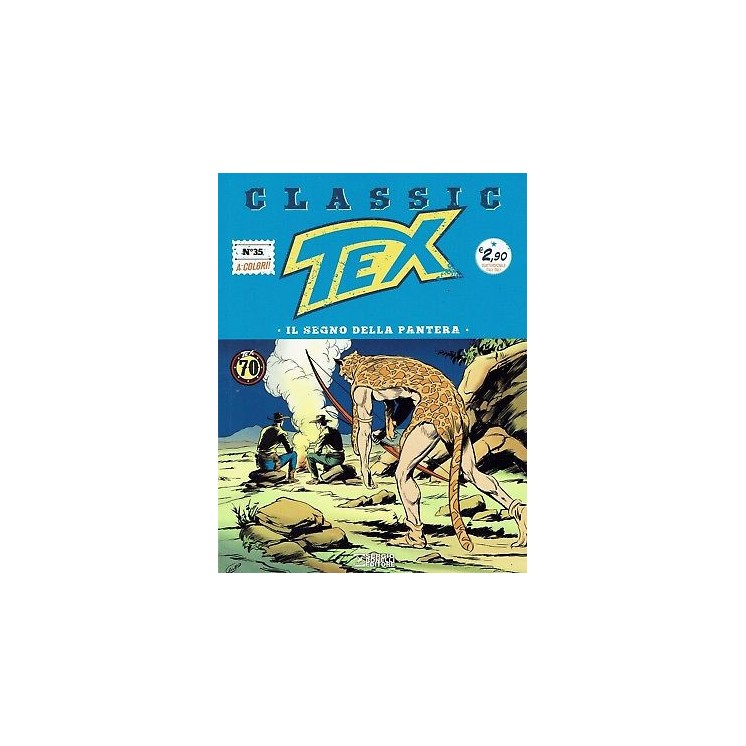 Classic TEX 35 a colori "il segno della pantera" ed.Bonelli 2,40€