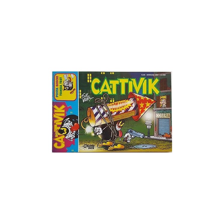 Cattivik n. 88 ed. Macchia Nera di SILVER 2,00€