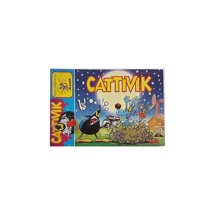 Cattivik n. 95 ed. Macchia Nera di SILVER 2,00€