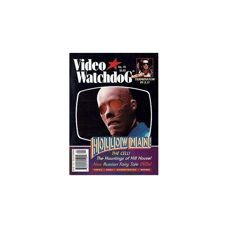 Video Watchdog 70 guide to Fantastic video:Hollow Man,The Cell A94 ...