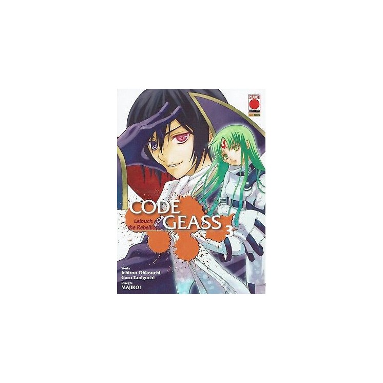 Code Geass: Lelouch of the Rebellion n. 3 di Majiko ed.Panini 4,00€