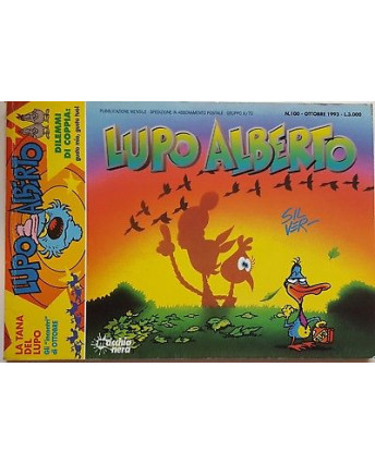 Lupo Alberto n.100 ed.McK di SILVER BO11