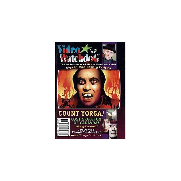 Video Watchdog 116 guide to Fantastic video:Count Yorga,Wong Kar-Wa...