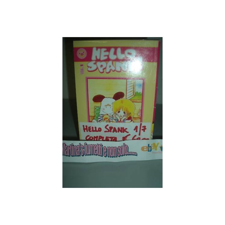 Hello Spank 1/7 completa *ed.Play Press*ESAURITI* 28,00€