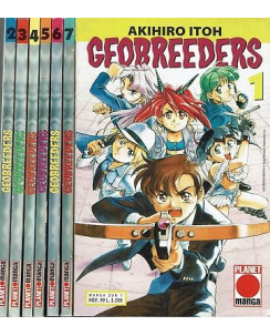 Geobreeders 1/8 serie completa di A.Itoh ed. Panini SC01