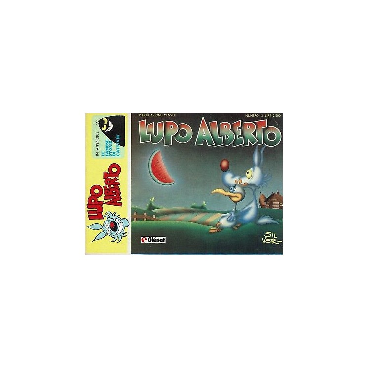Lupo Alberto n. 13 GLENAT di SILVER 2,00€