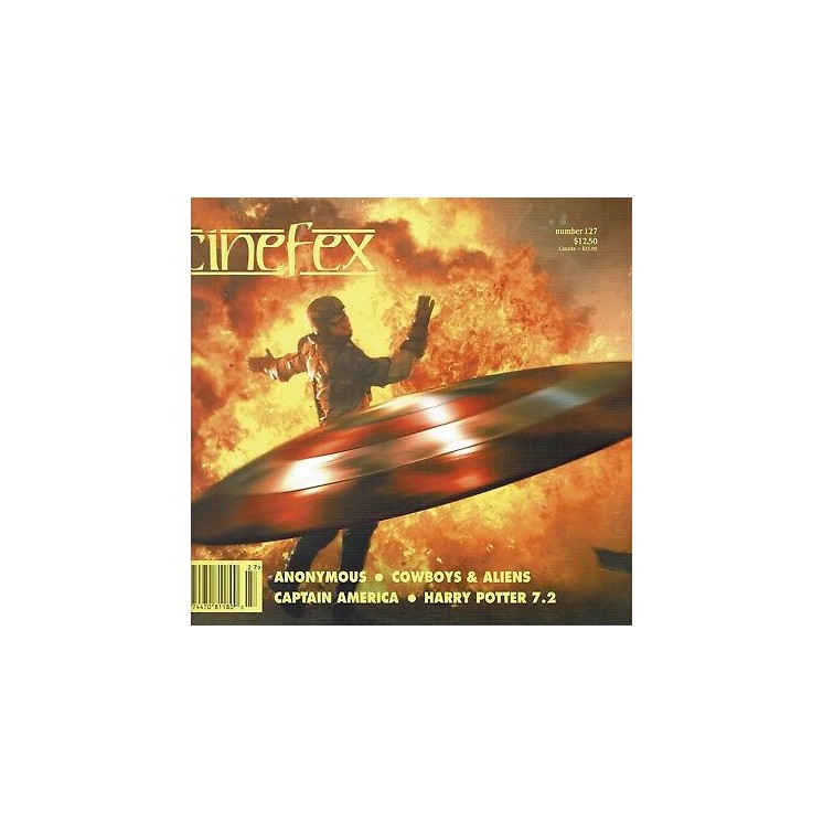 Cinefex 127 Captain America,Harry Potter 7.2,Anonymous,Cowboys e Al...