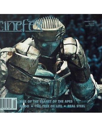 Cinefex 128 Riso of the Planet of the Apes,Hugo,Real Steel,the Tree of life A61