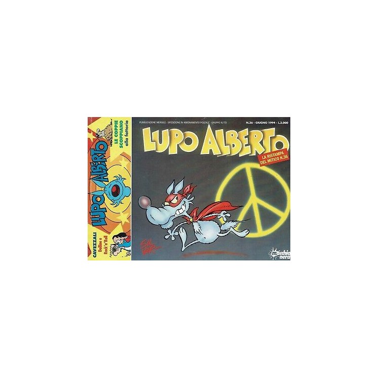 Lupo Alberto n. 36 ristampa ed.Macchia Nera di SILVER 2,00€