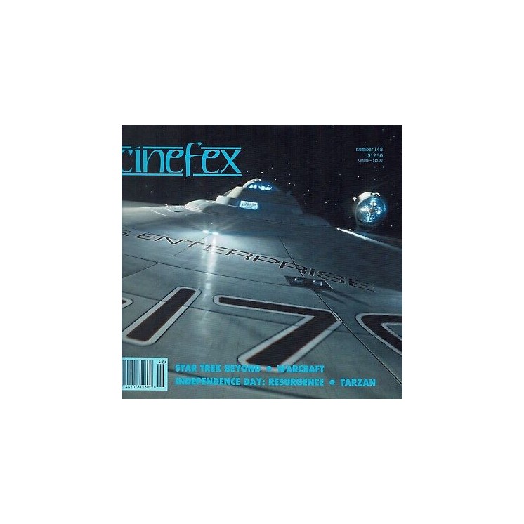 Cinefex 148 Star Trek,Tarzan,Indipendence Day,Warcraft A61  4,20€